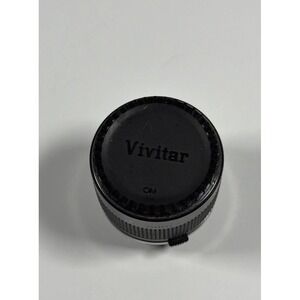 Vivitar 70-150mm 2x Matched Multiplier O/OM Teleconverter Lens Black Used
